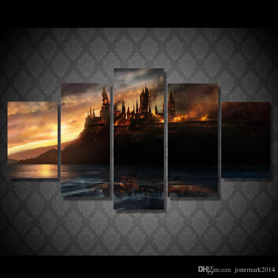 Harry Potter Wall Painting at PaintingValley.com | Explore collection ...