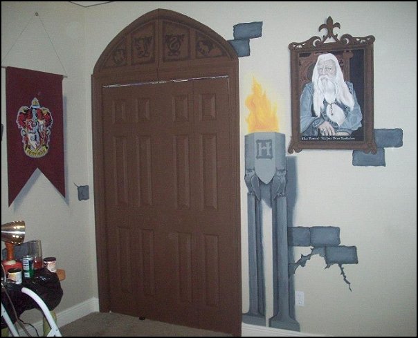 Harry Potter Wall Painting At Paintingvalley Com Explore