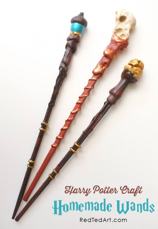 551x800 Harry Potter Craft - Harry Potter Wand Painting