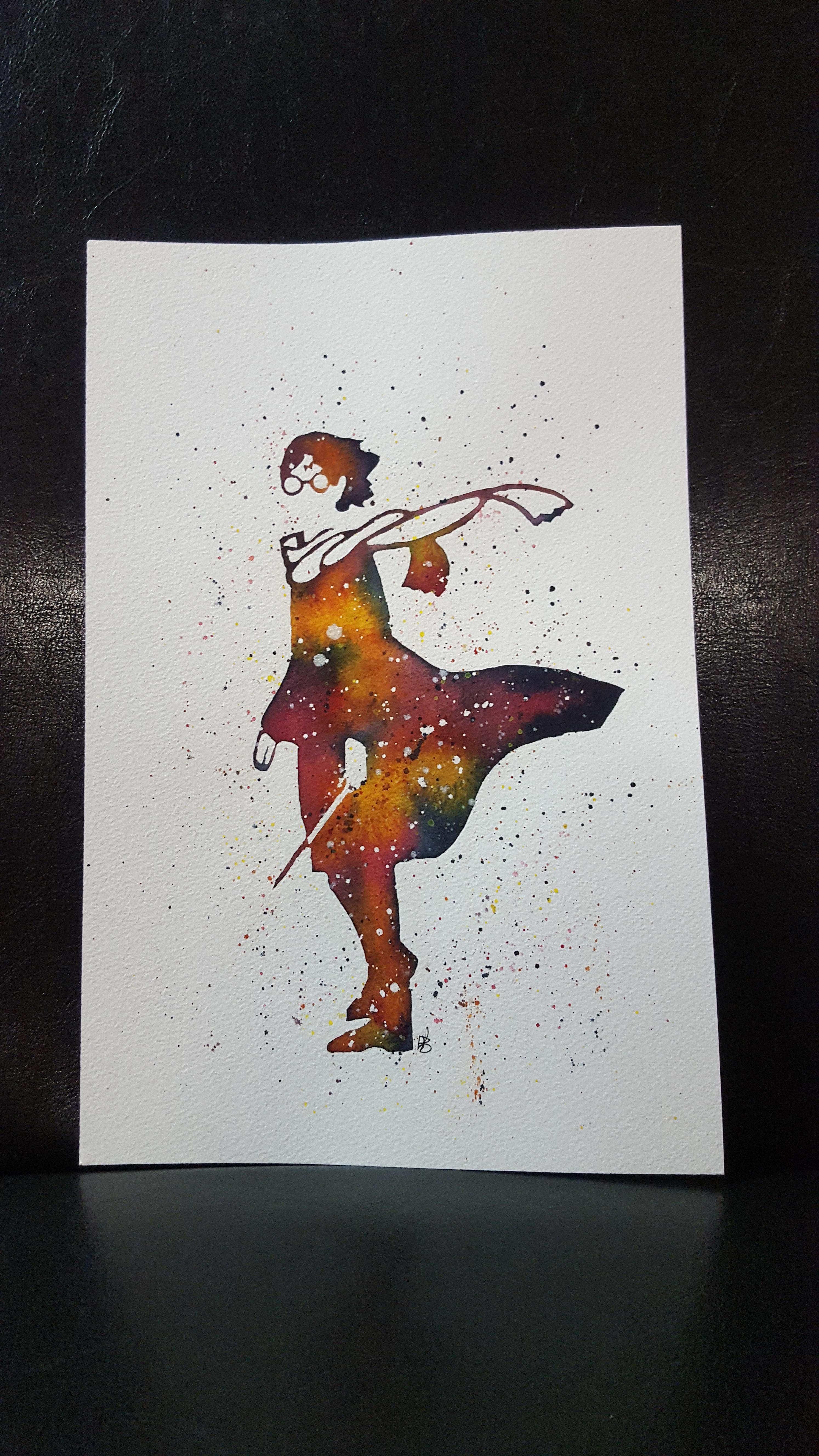 2988x5312 Harry Potter Watercolour Fan Art I Made This. - Harry Potter Watercolor Painting