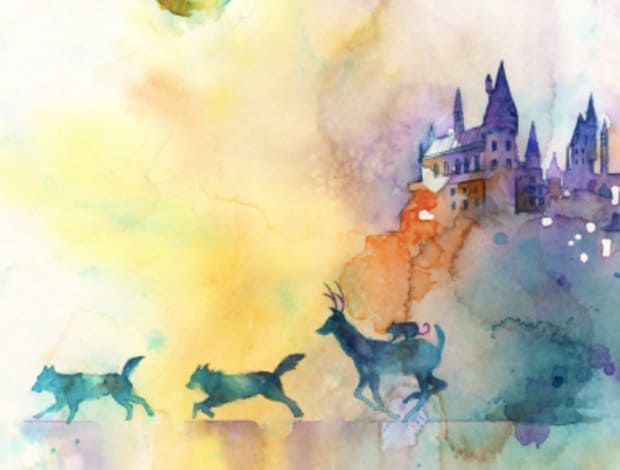 620x470 These Stunning Watercolor Paintings Of Harry Potter Will Remind - Harry Potter Watercolor Painting