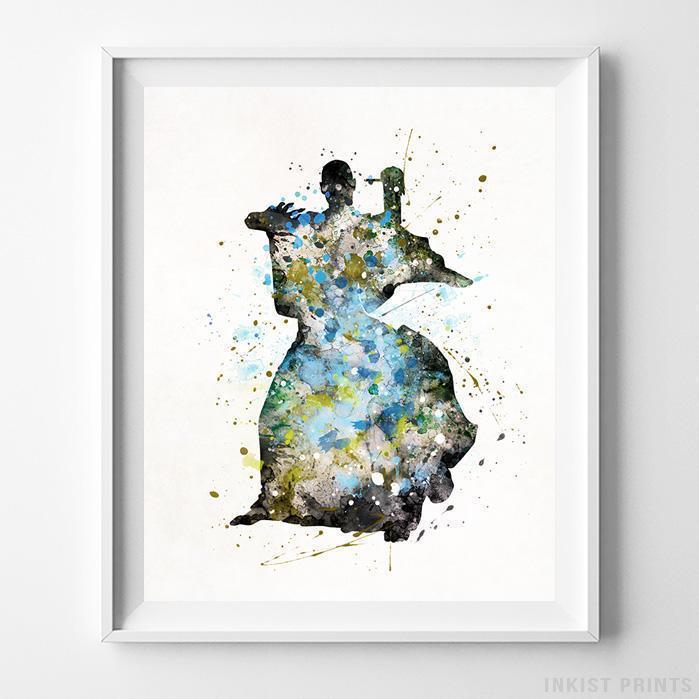 699x699 Voldemort Harry Potter Watercolor Poster Nursery Art Decor Baby - Harry Potter Watercolor Painting