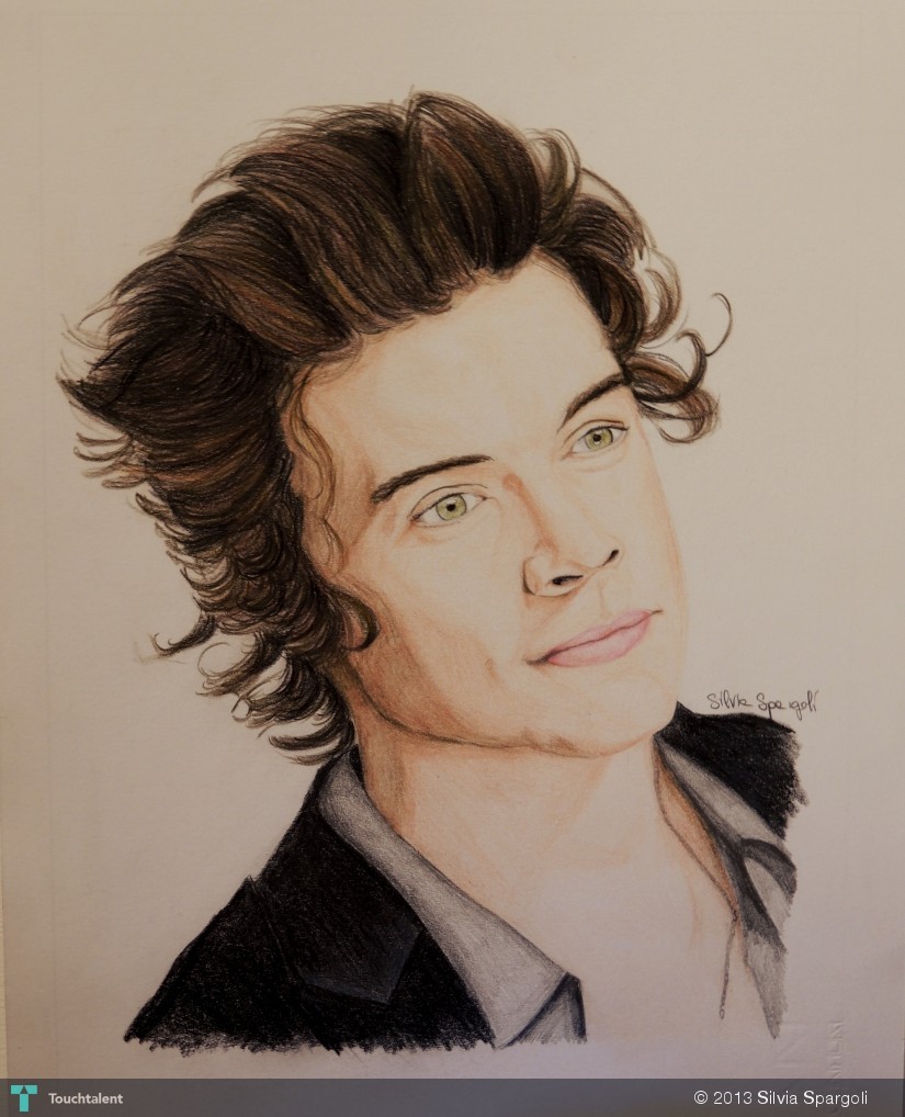Touchtalent - Harry Styles Painting. 