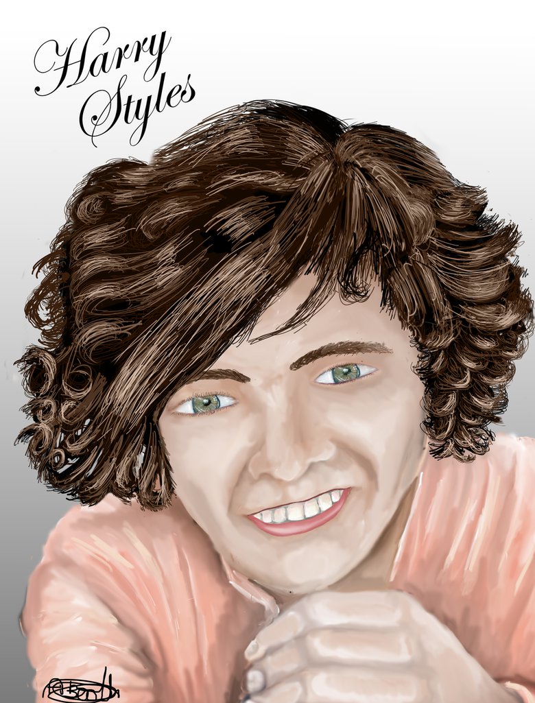 780x1025 Harry Styles Painting By Andrewbooth - Harry Styles Painting