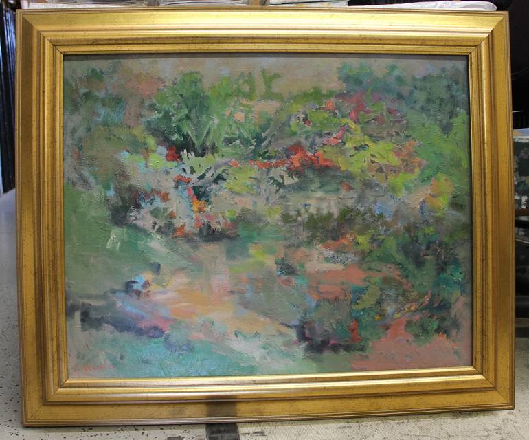 770x640 Saatchi Art The Hidden Garden Painting By Lillian Winkler - Harry Winkler Painting
