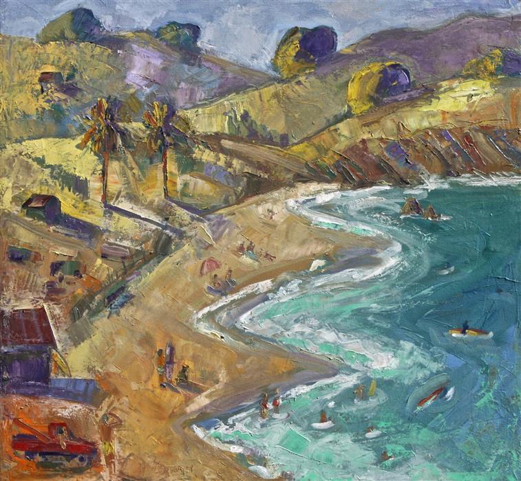 757x700 James Hartman Art - Hartman Painting