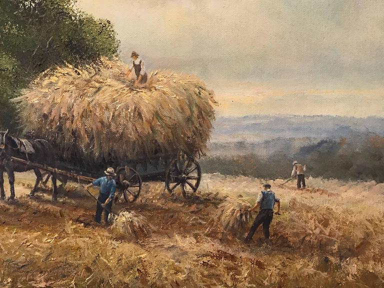 768x576 Robert Ixer - Harvest Painting