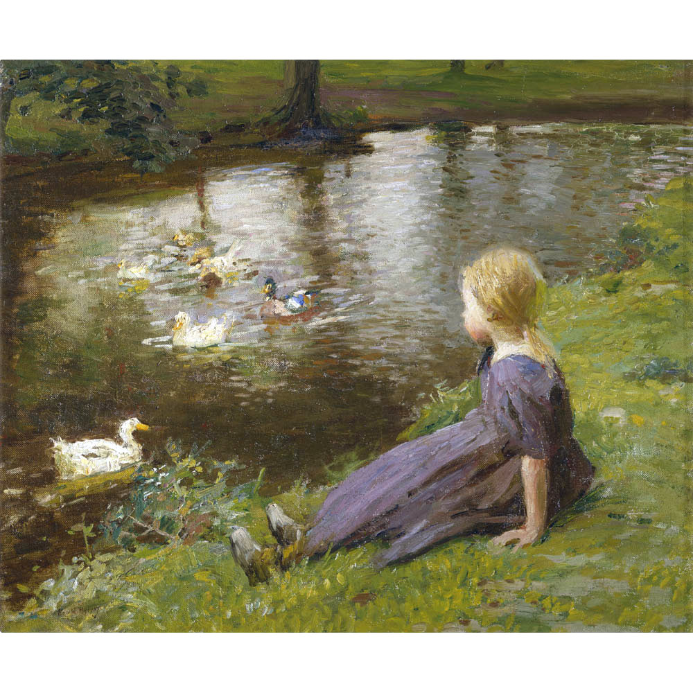 1000x1000 Gretcha - Harvey Duck Painting