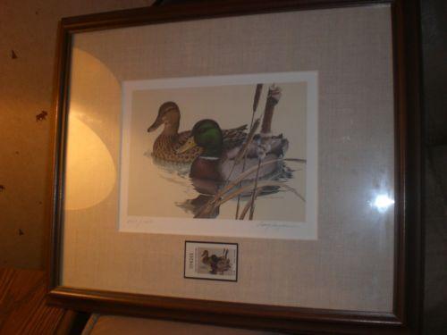 500x375 Texas Duck Stamp Print Ebay - Harvey Duck Painting