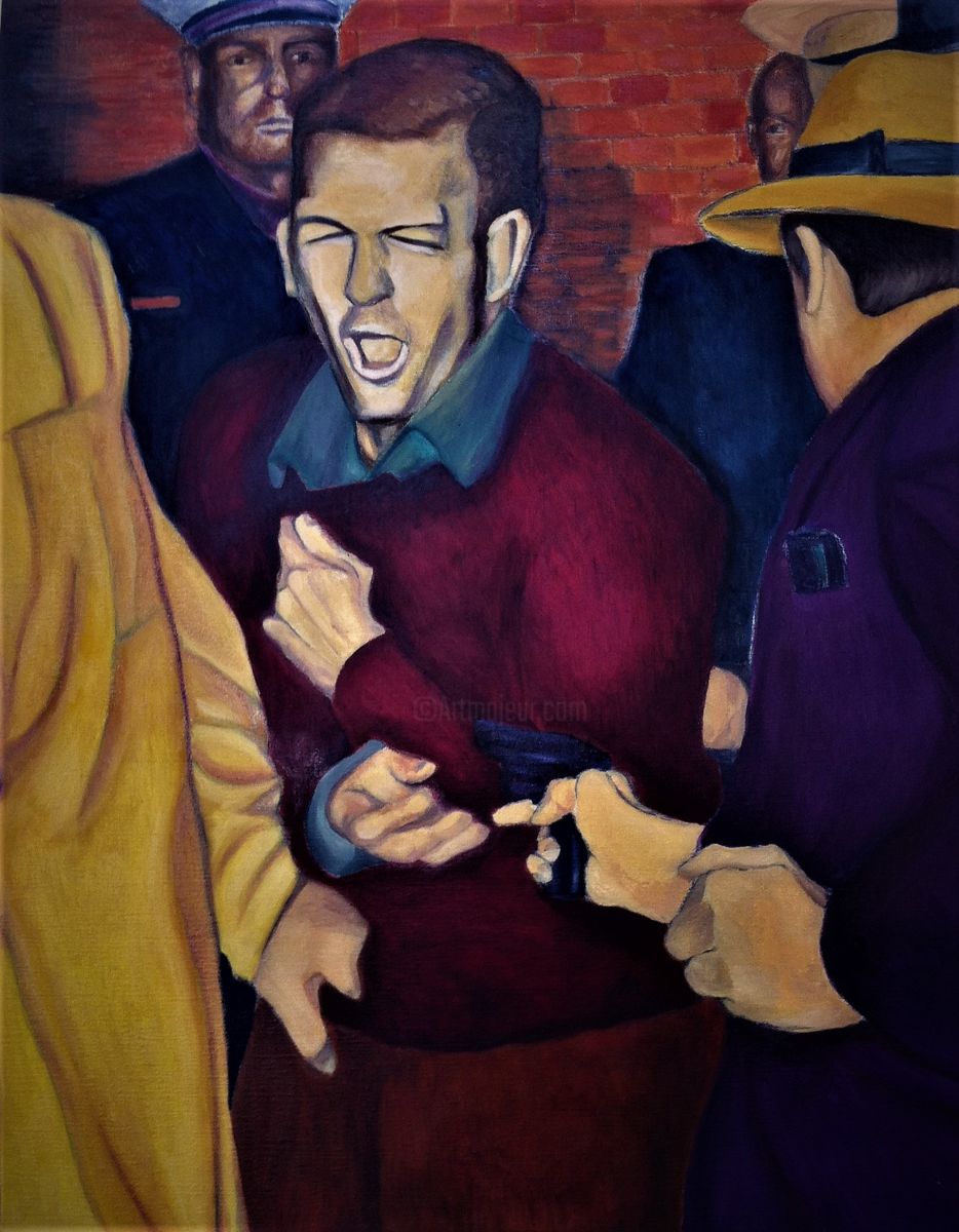 934x1200 Lee Harvey Oswald - Harvey Painting
