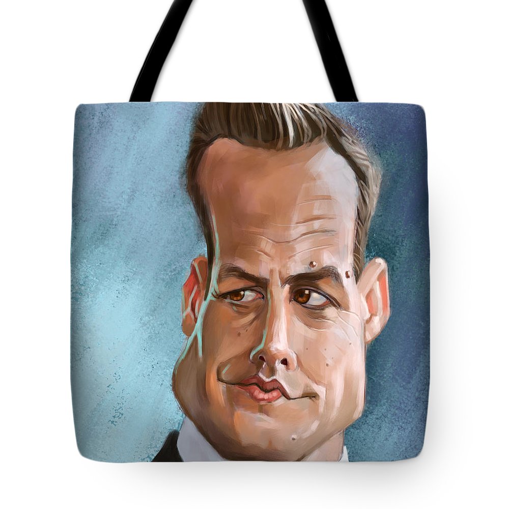 1000x1000 Harvey Specter Tote Bag For Sale By Arie Van Der Wijst - Harvey Specter Painting