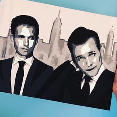 236x236 Painting - Harvey Specter Painting