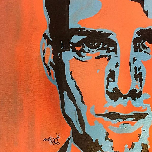 640x640 Hand Painted Harvey Specter Suits @iamgabrielmacht - Harvey Specter Painting