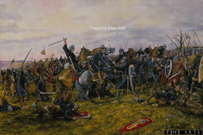800x531 Military Prints, Battle Of Hastings - Hastings Painting