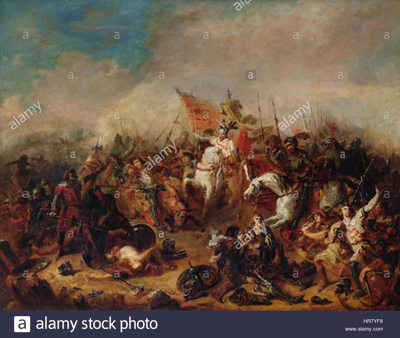 1300x1101 Oil Painting Battle Hastings Stock Photos Amp Oil Painting Battle - Hastings Painting