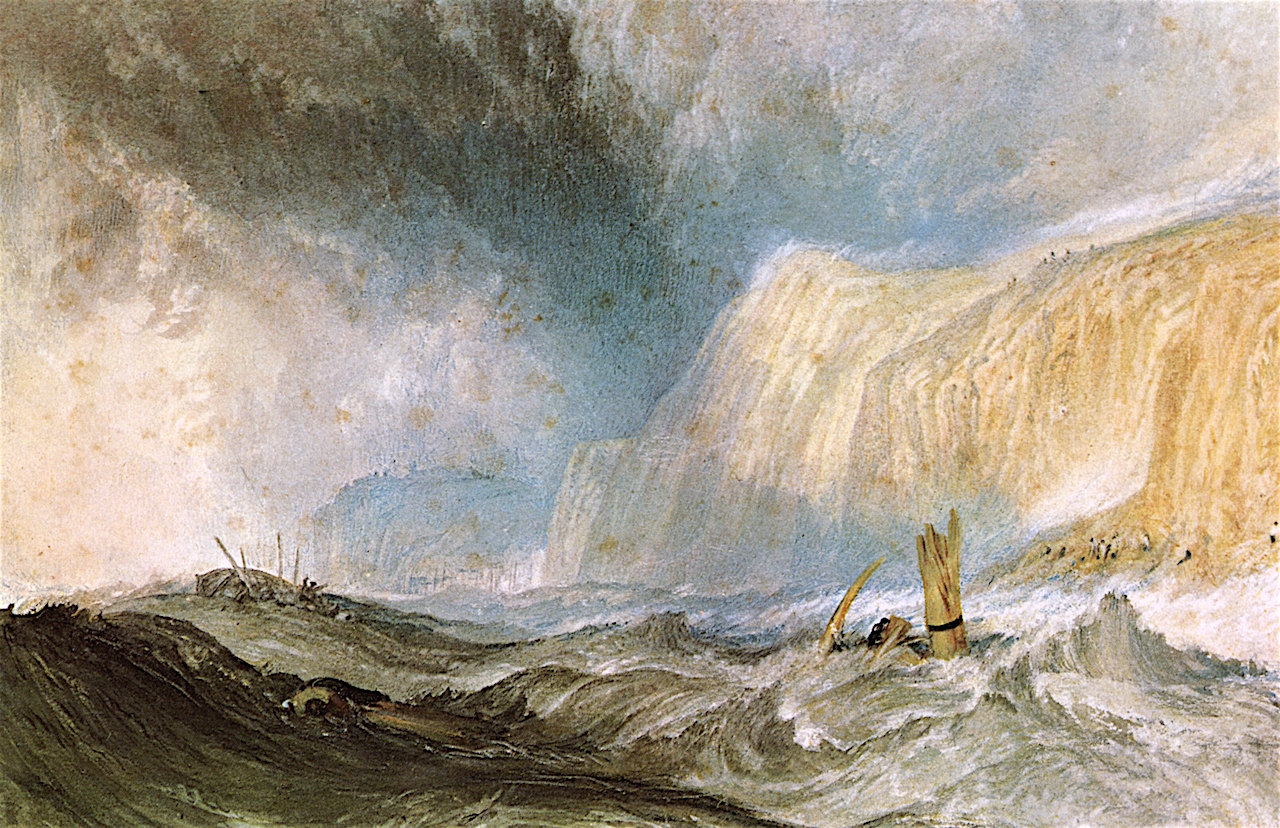 1280x828 Shipwreck Off Hastings Painting Joseph Mallord William Turner - Hastings Painting