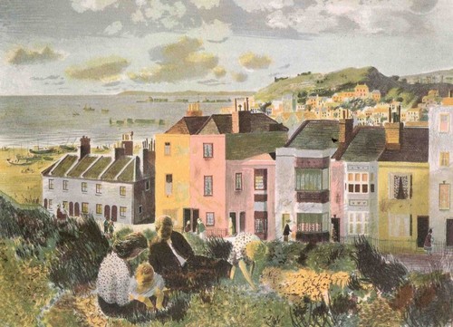 500x361 The Ruins Of Hastings - Hastings Painting