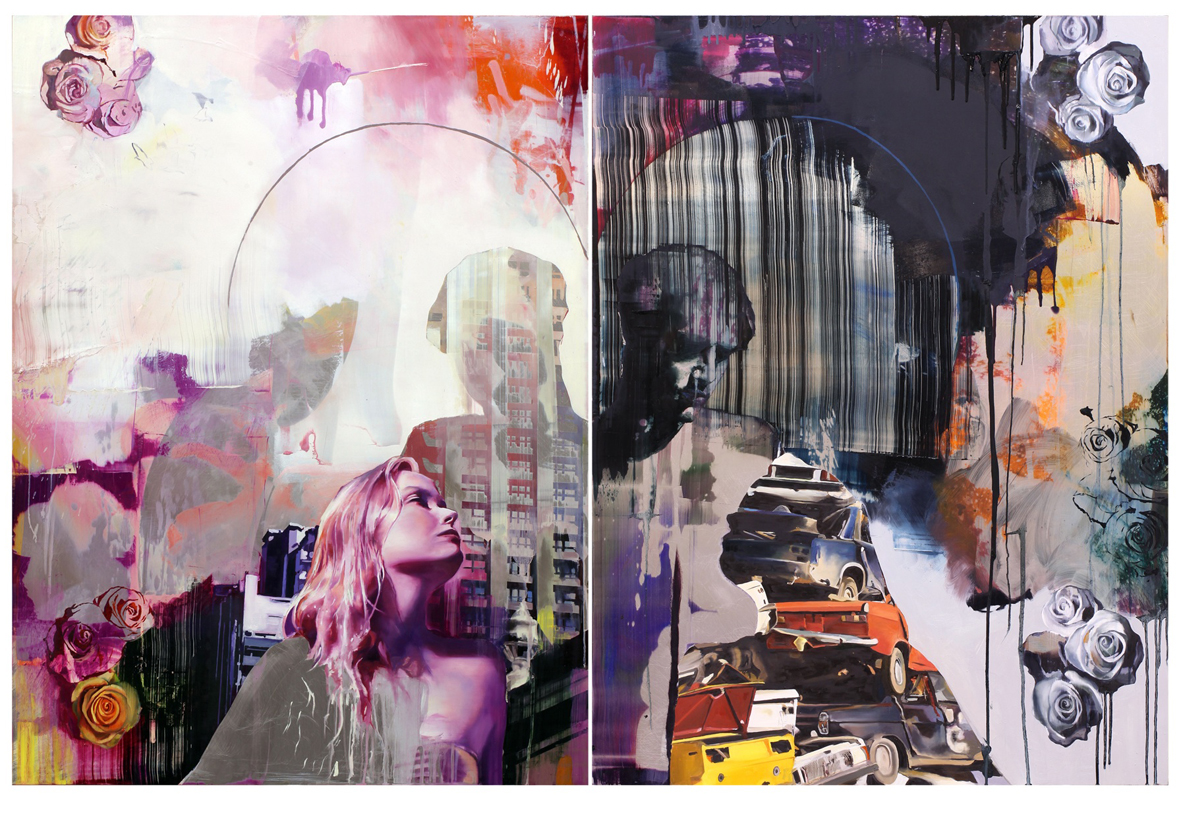 1181x813 Love + Hate Chloepaintspictures - Hate Painting