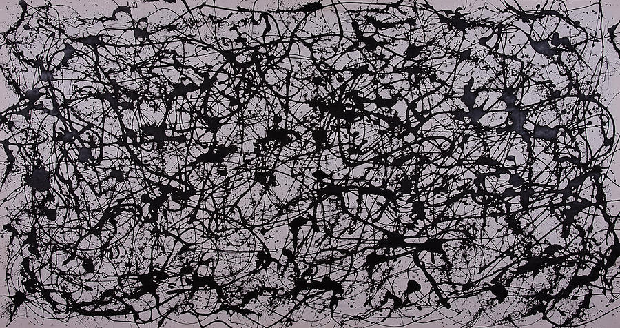 900x476 Love And Hate Painting By Gregory Young - Hate Painting