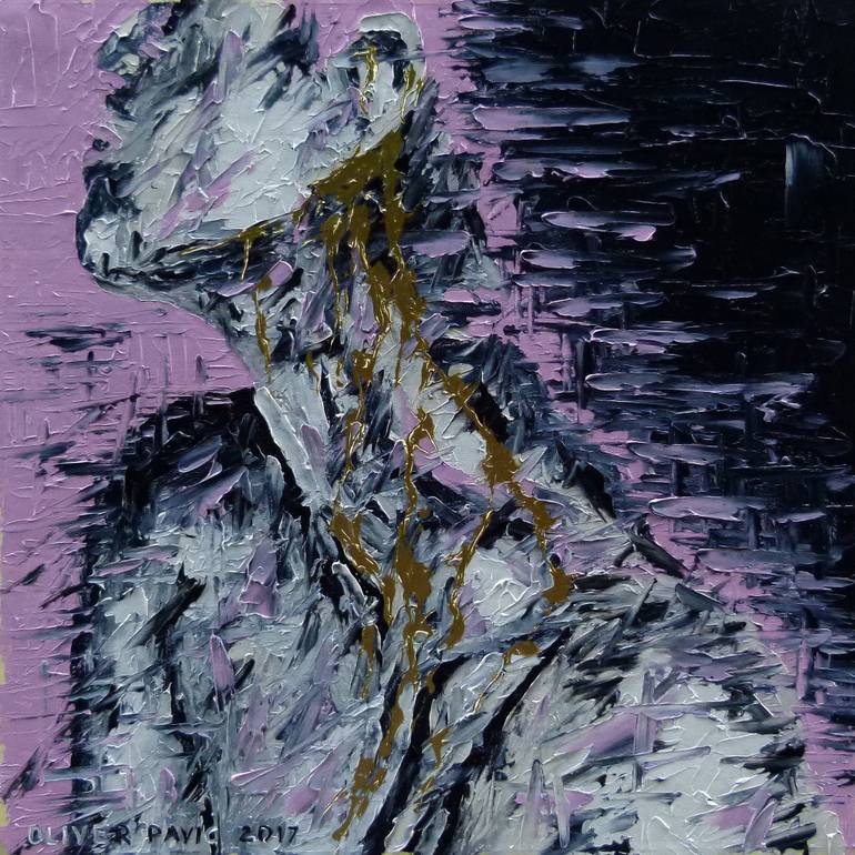 770x770 Saatchi Art Composition Iv Hate Painting By Oliver Pavic - Hate Painting