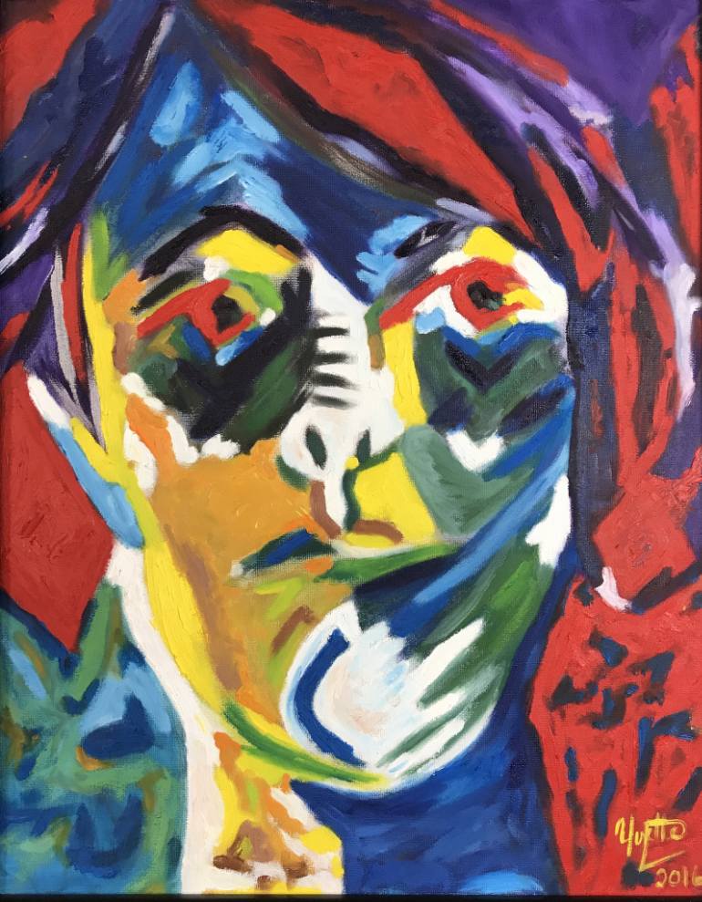 770x989 Saatchi Art I Hate My Husband Today Painting By Yvette Lauer - Hate Painting