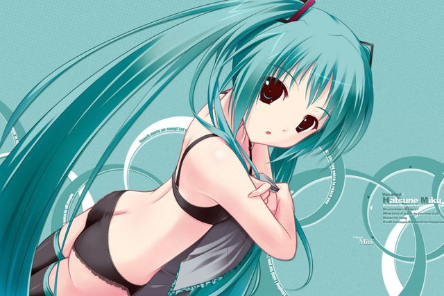 640x427 Hatsune Miku 4 2016 Hot Sale Japanese Anime Home Decor Horizontal - Hatsune Miku Painting