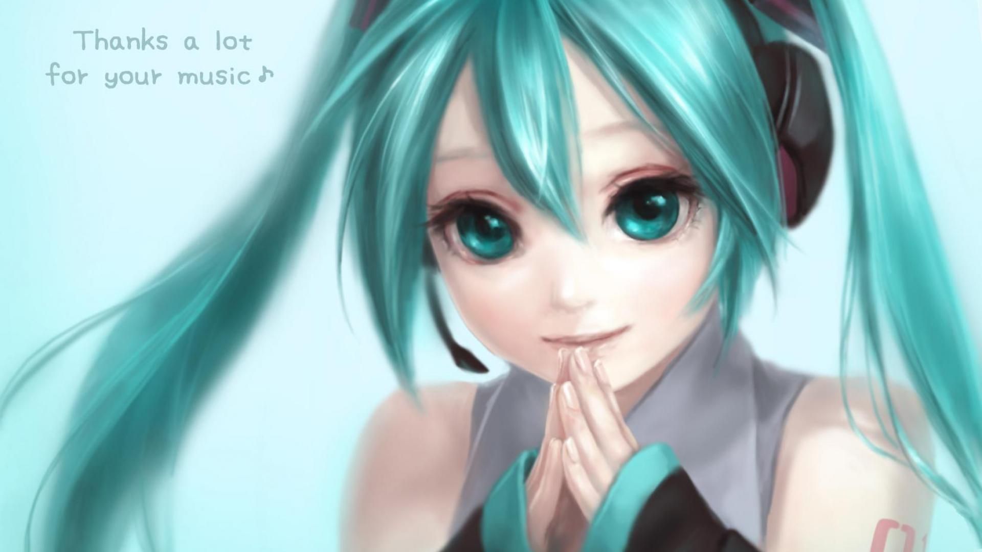 1920x1080 Awesome Painting Of Hatsune Miku! - Hatsune Miku Painting