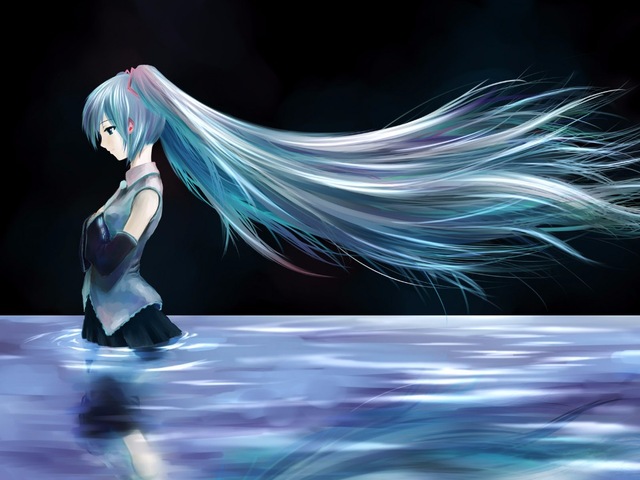 640x480 Diy Hatsune Miku Diamond Painting Crystal Embroidery Diamond 5d - Hatsune Miku Painting