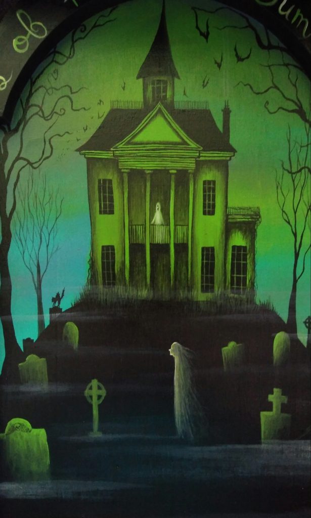 Haunted House Painting at Explore collection of