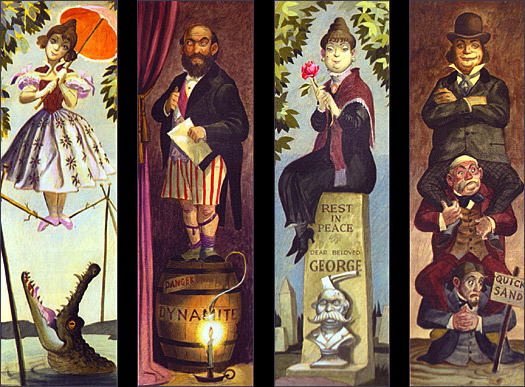 525x387 Doombuggies Gt Explore The History And Marvel - Haunted Mansion Painting