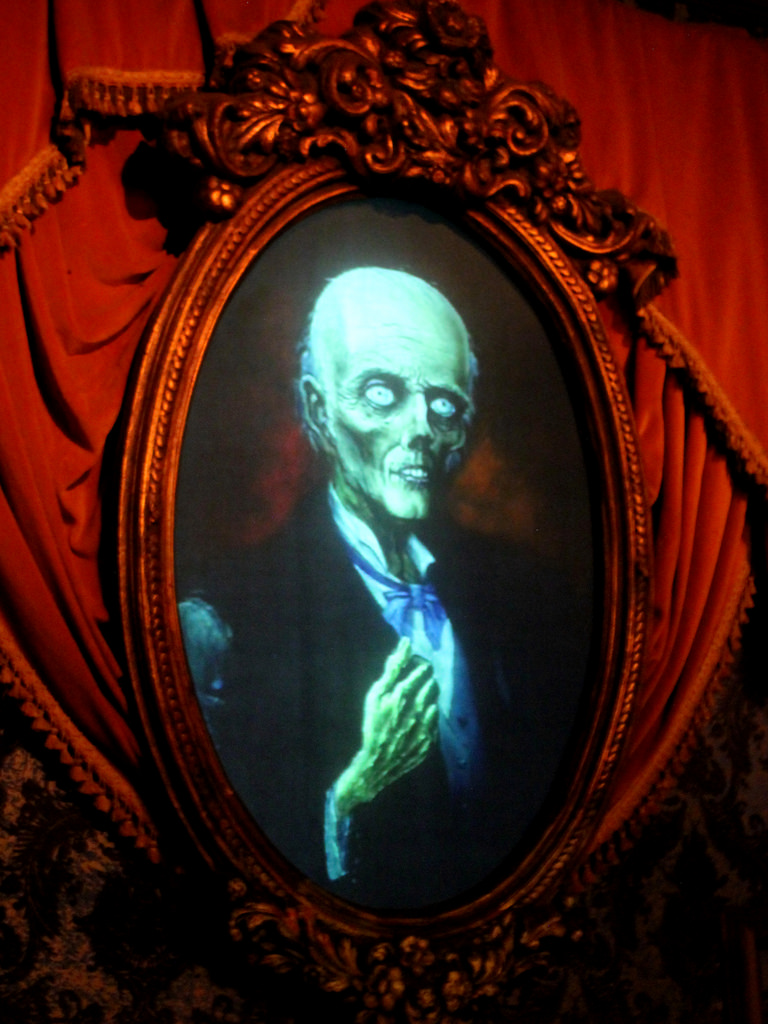 768x1024 Haunted Mansion Painting Phil - Haunted Mansion Painting