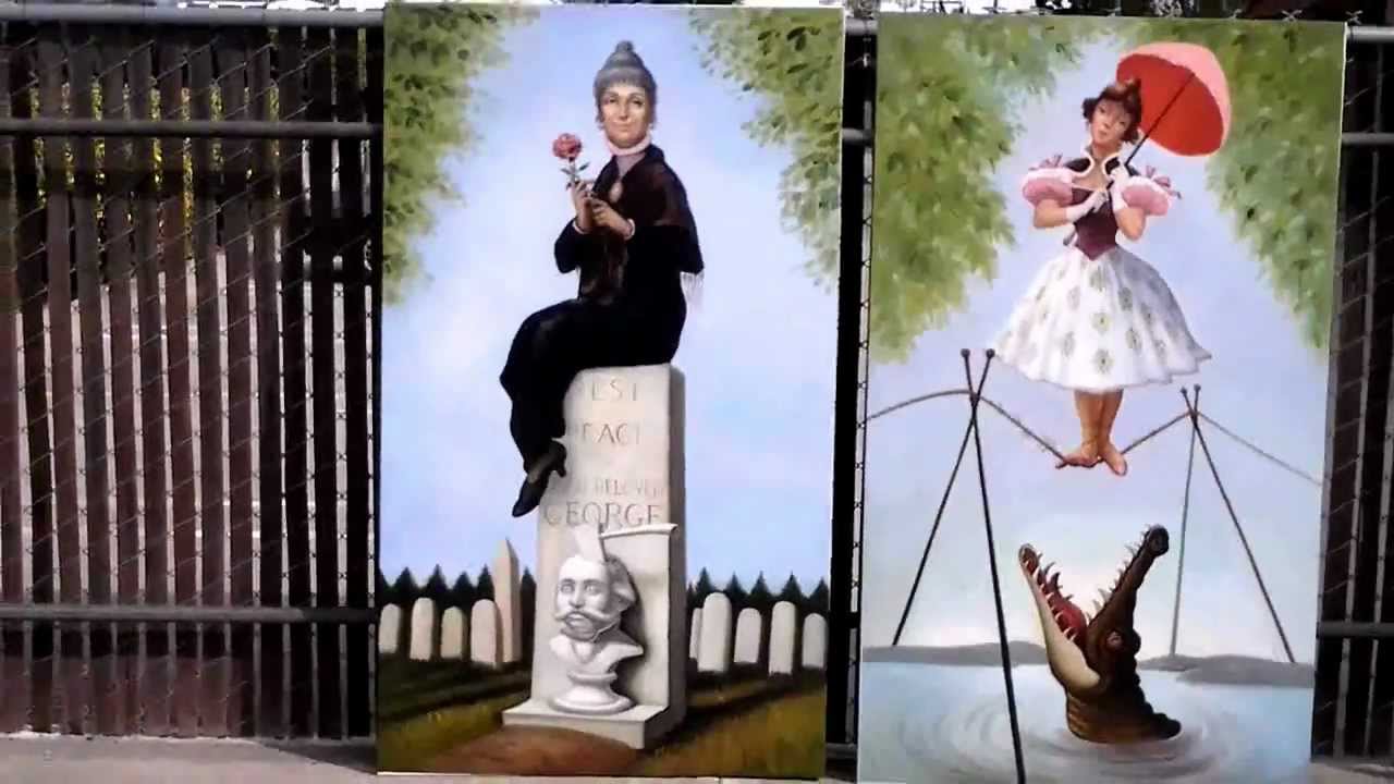 1280x720 My Haunted Mansion Stretching Room Paintings - Haunted Mansion Painting