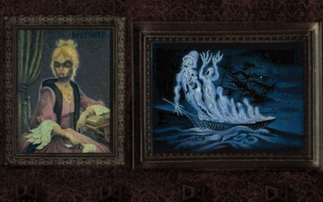 1039x649 The Secret Genius Of The Haunted Mansion Its Amazing, Invisible - Haunted Mansion Painting