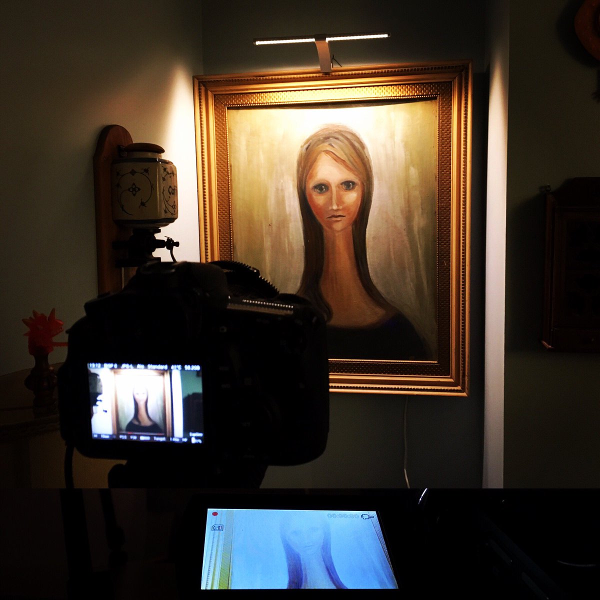 1200x1200 Think Haunted On Twitter Violet - Haunted Painting