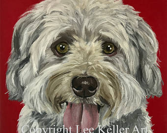 340x270 Havanese Painting Etsy - Havanese Painting