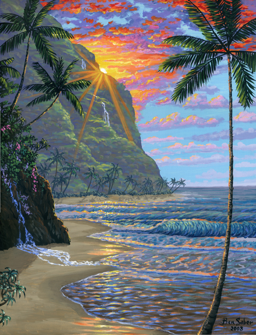 500x652 Painter Of The Pacific Northwest And Hawaii - Hawaii Painting