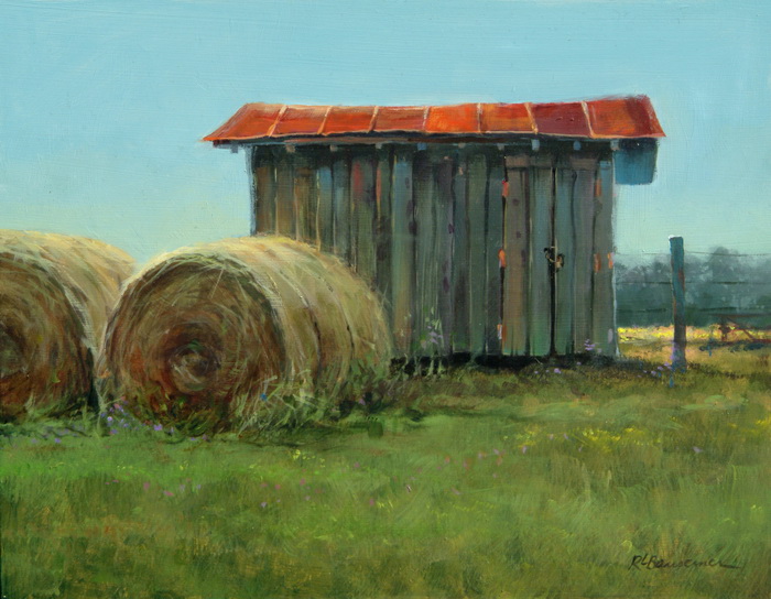 700x544 Bansemer Studio Amp Gallery Of Fine Art The Hay Bales - Hay Bale Painting