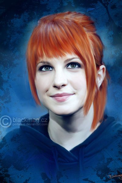 401x600 Hayley Williams Painting By Perlaque.devianta On @ - Hayley Williams Painting