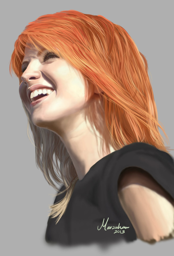 737x1085 Hayley Williams - Hayley Williams Painting