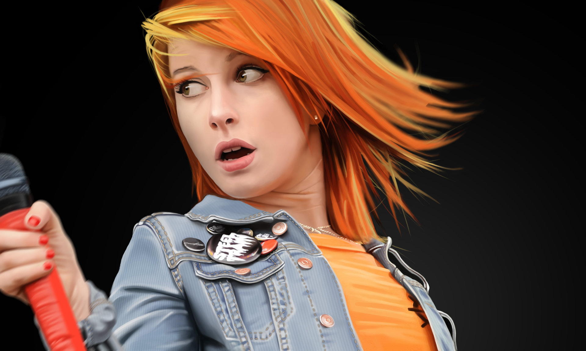 1920x1150 Jason Drummond - Hayley Williams Painting