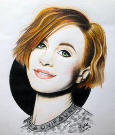 236x276 Pin By Katie Conklin On Sing Your Heart Out Paramore - Hayley Williams Painting