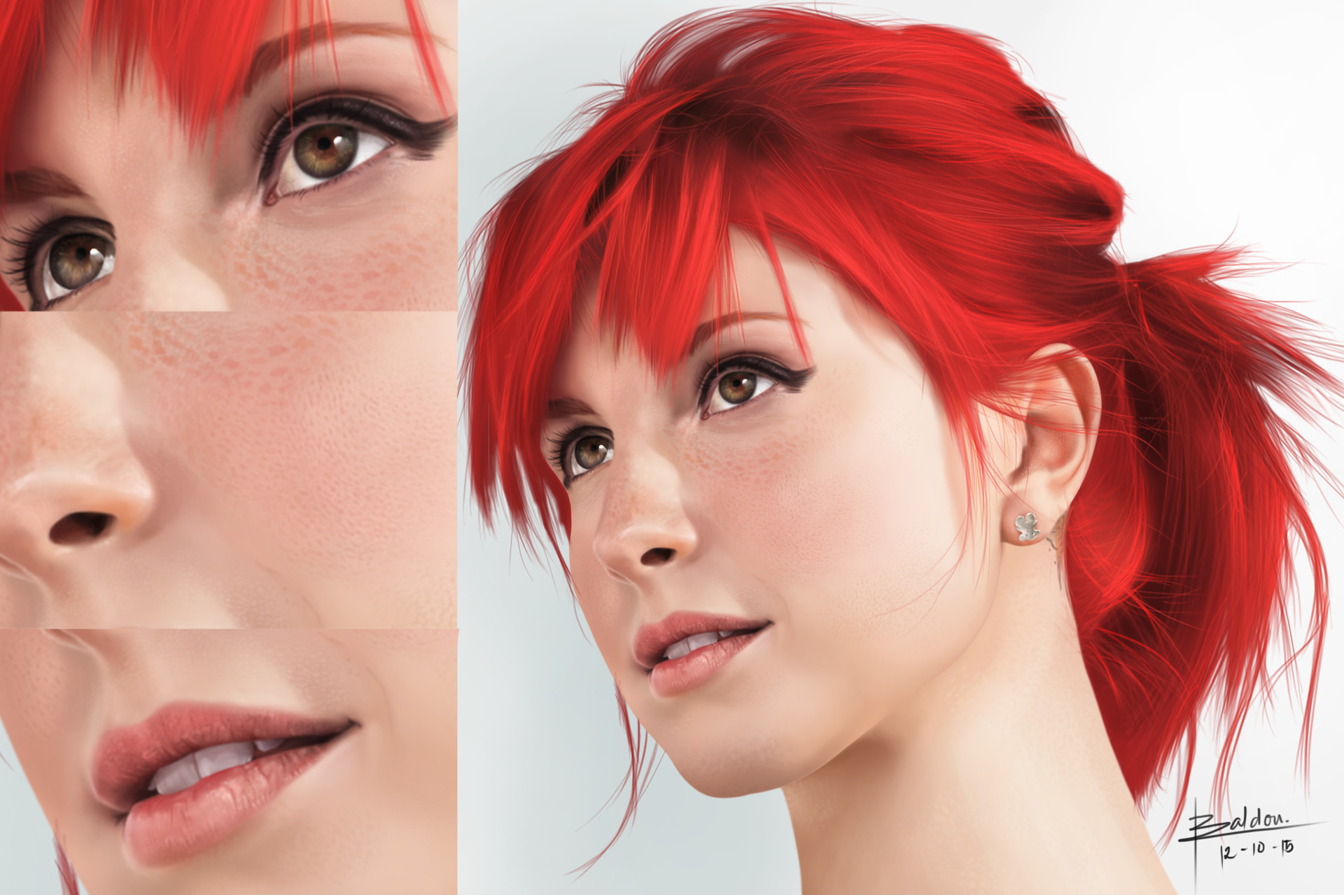 1920x1279 Artstation - Hayley Williams Painting