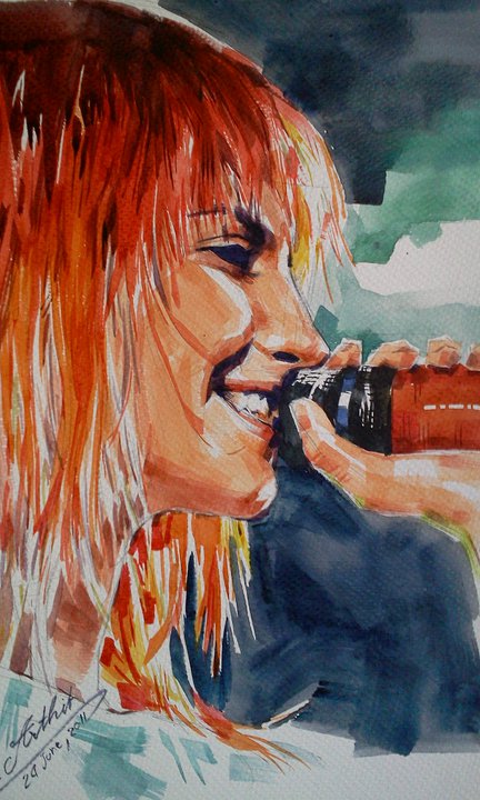 432x720 Hayley Williams By Him560 - Hayley Williams Painting