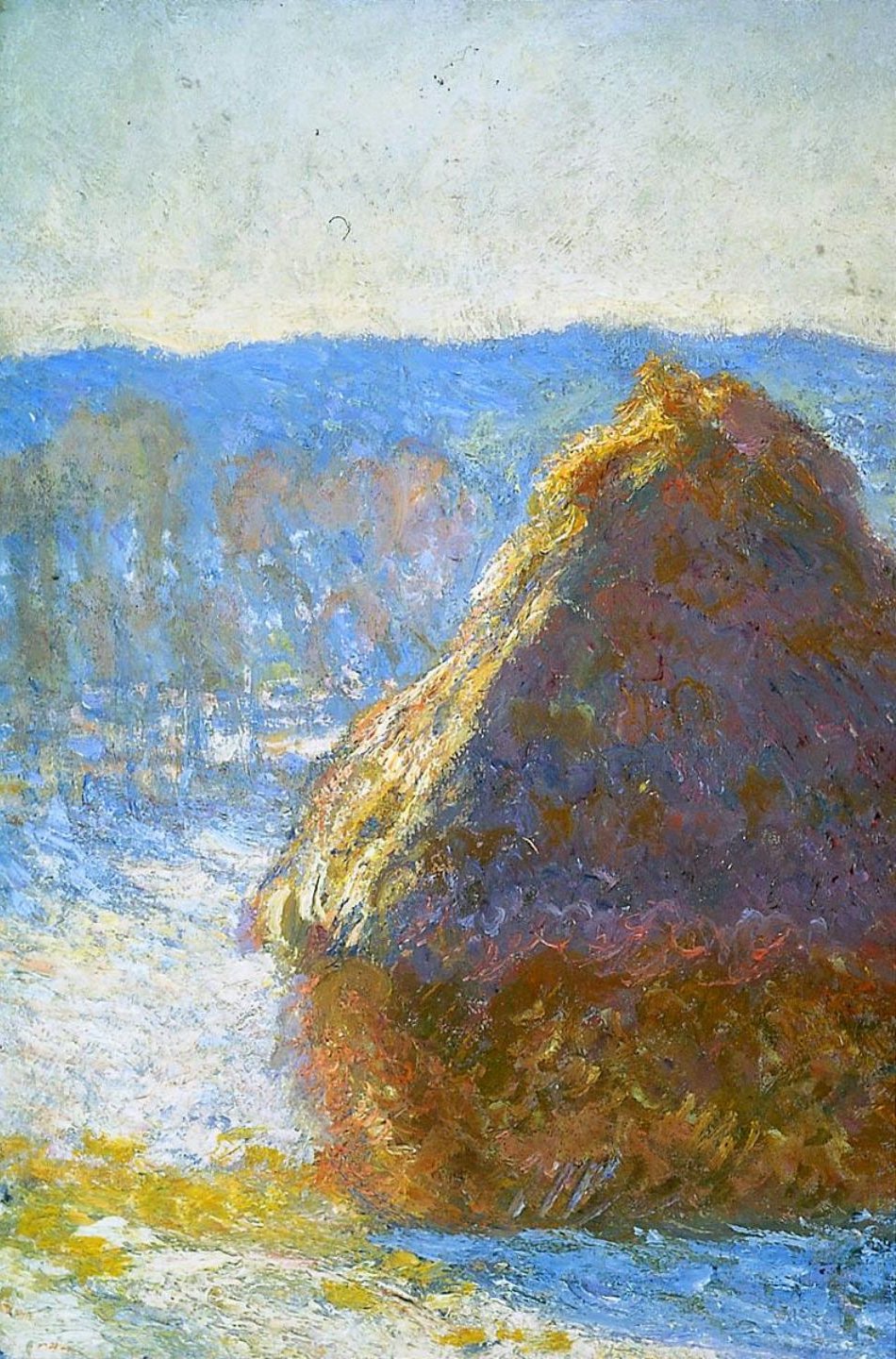 Haystacks Painting At PaintingValley Com Explore Collection Of   Haystacks Painting 3 