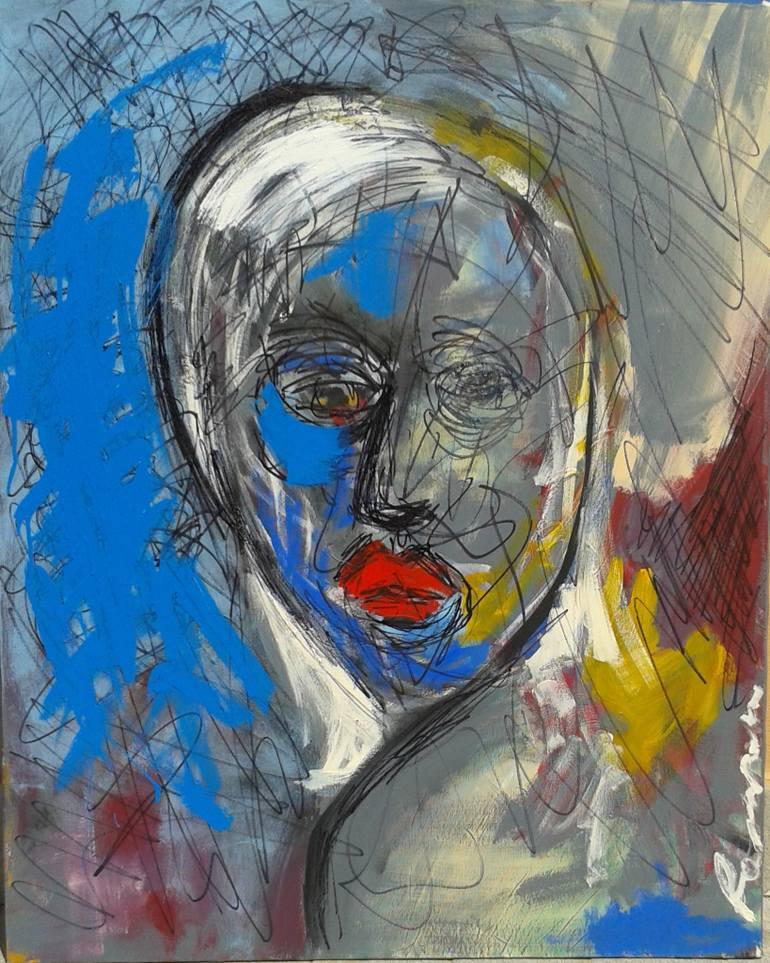 770x963 Saatchi Art Portrait Of H.b. Painting By Fausto Rampazzo - Hb Painting