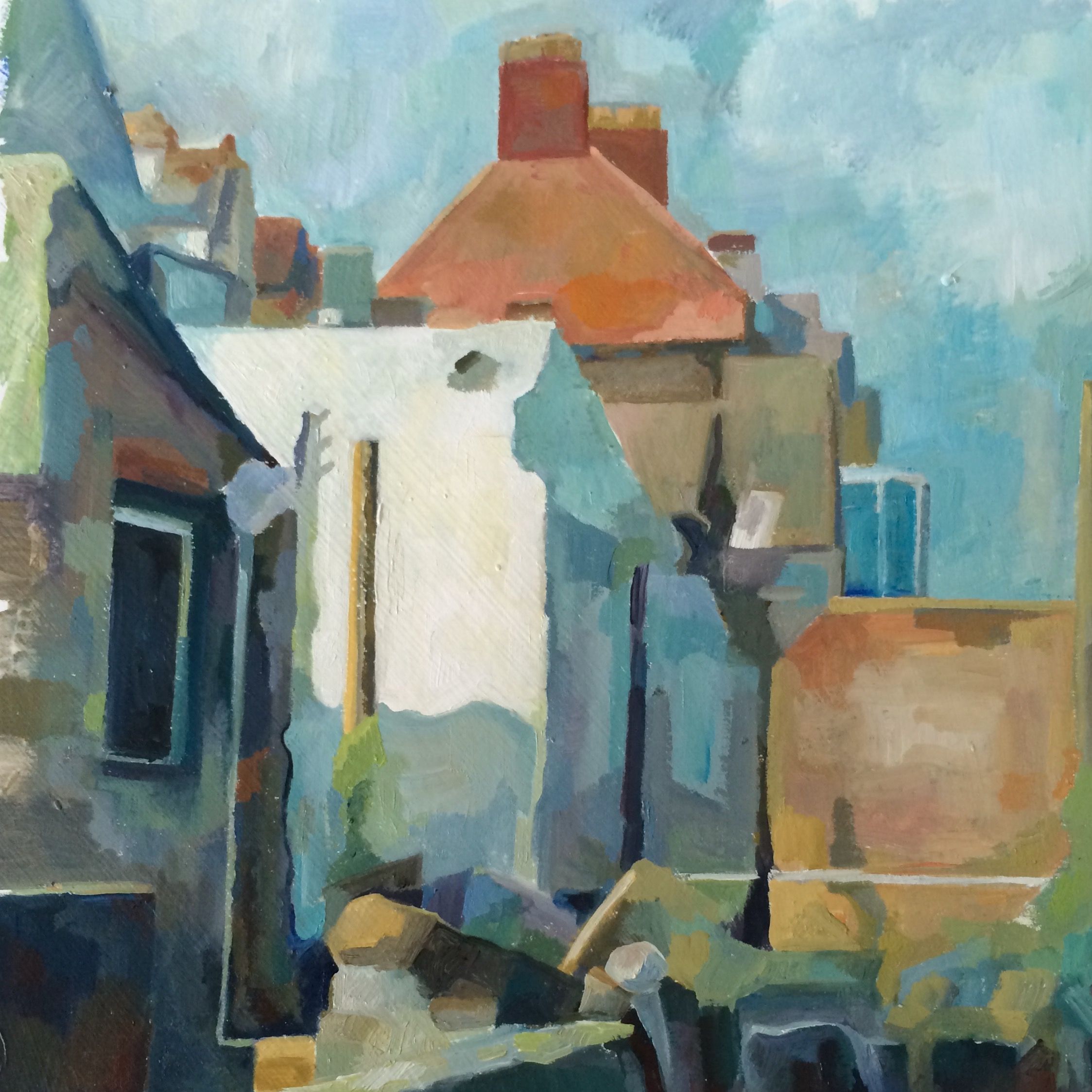 2247x2247 Small Oil Painting, Work In Progress. Hb Paintings - Hb Painting