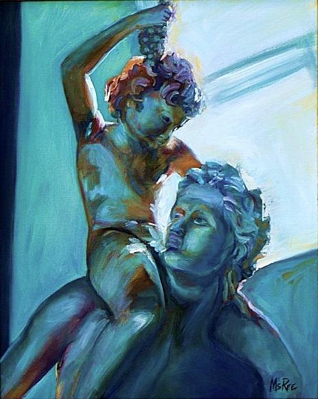 463x581 He Ain'T Heavy Painting By Miss Ree - He Ain T Heavy Painting