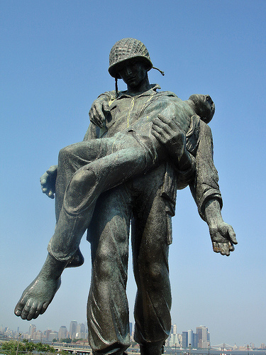 375x500 He Ain'T Heavy He's My Brother. (In Honor Of A Fellow Activerainer) - He Aint Heavy Hes My Brother Painting