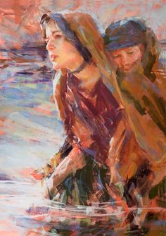 236x335 Original Ain'T Heavy, He's My ~kids Various - He Aint Heavy Hes My Brother Painting