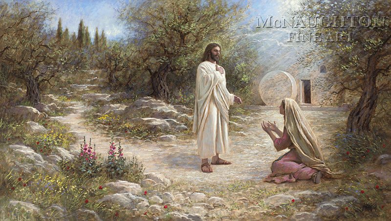 800x453 Jon Mcnaughton On Twitter He Lives Because He Is Risen. This Is - He Is Risen Painting